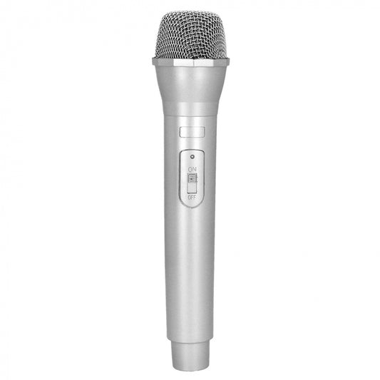 Pc. Microphone argent (23.5 cm)