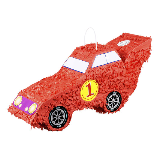 Pinata Voiture de Course Rouge