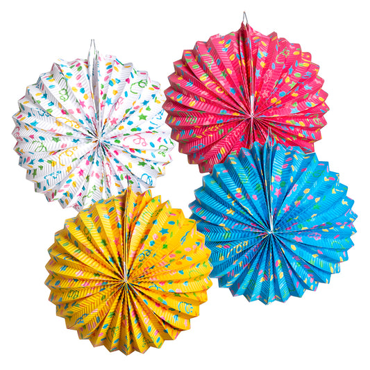 Lanterne ballon en papier Confetti