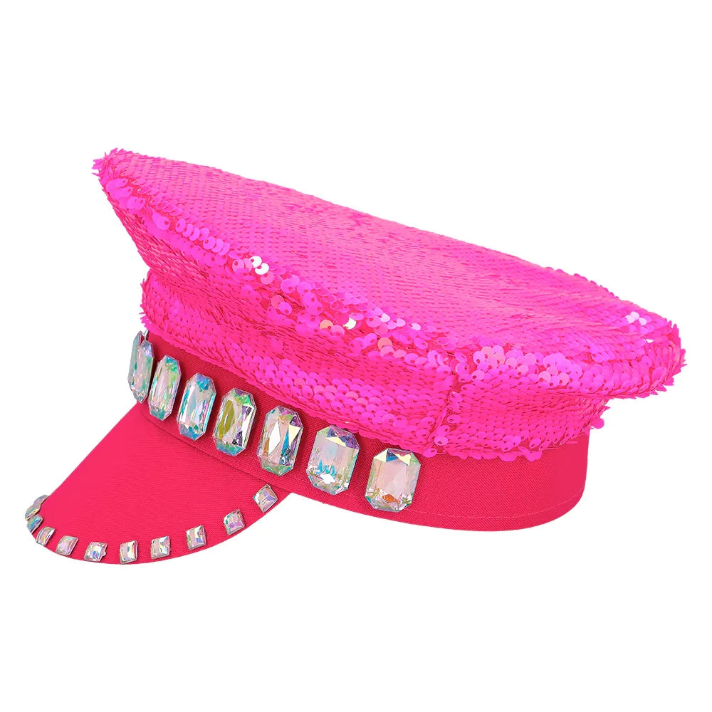 Pc. Casquette Sandy candy (réversible nacre/rose)