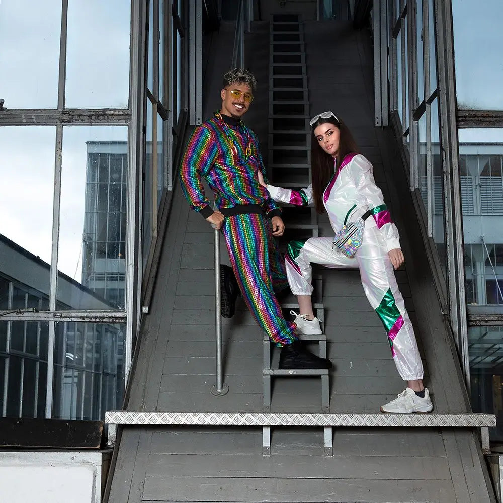 Sac banane / Sac de taille Holographique Argent