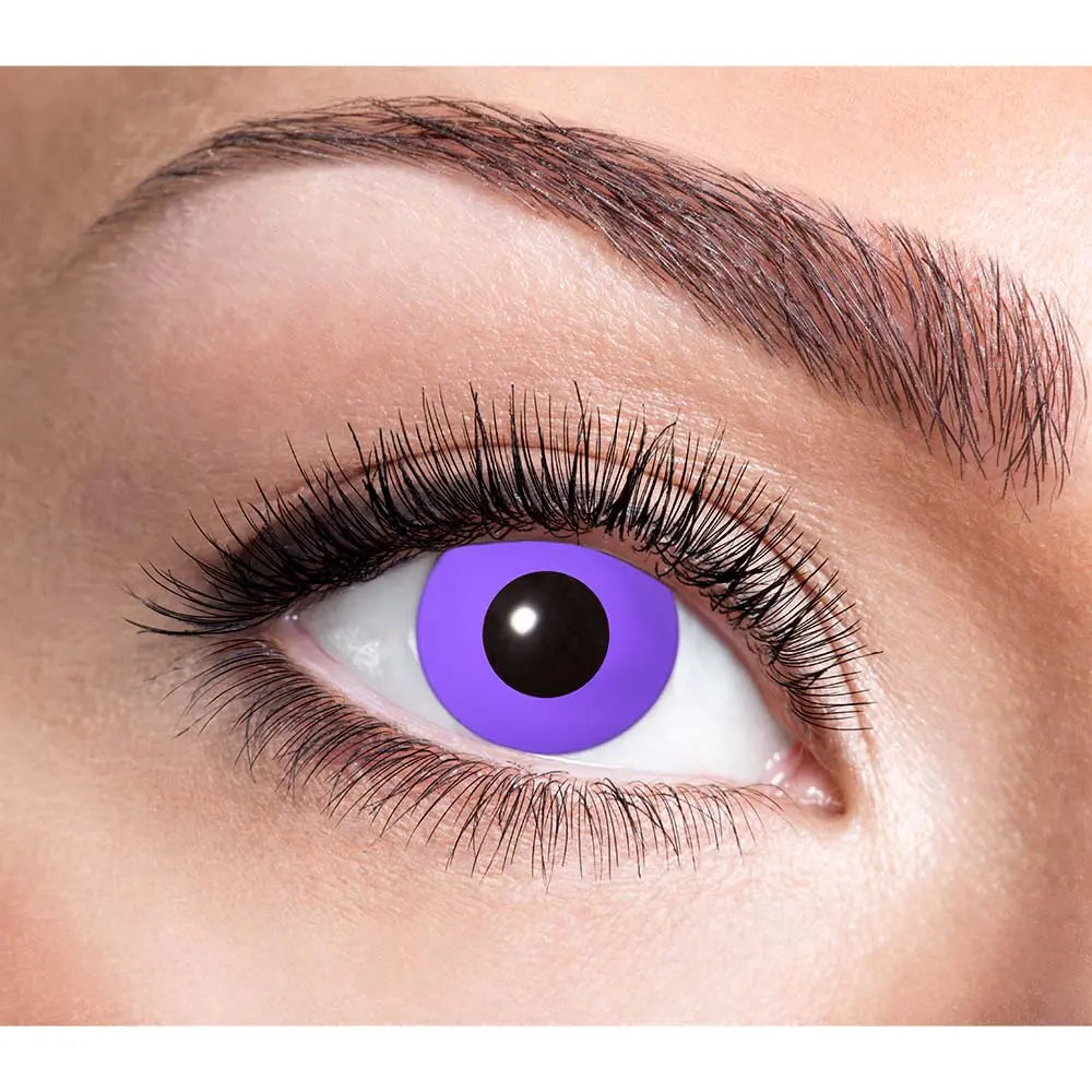 Lentilles Gothique - Violettes intenses - 1 semaine