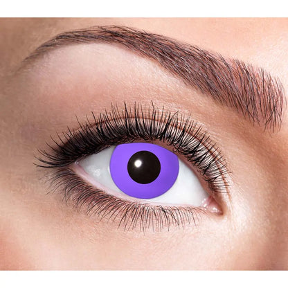 Lentilles Gothique - Violettes intenses - 1 semaine