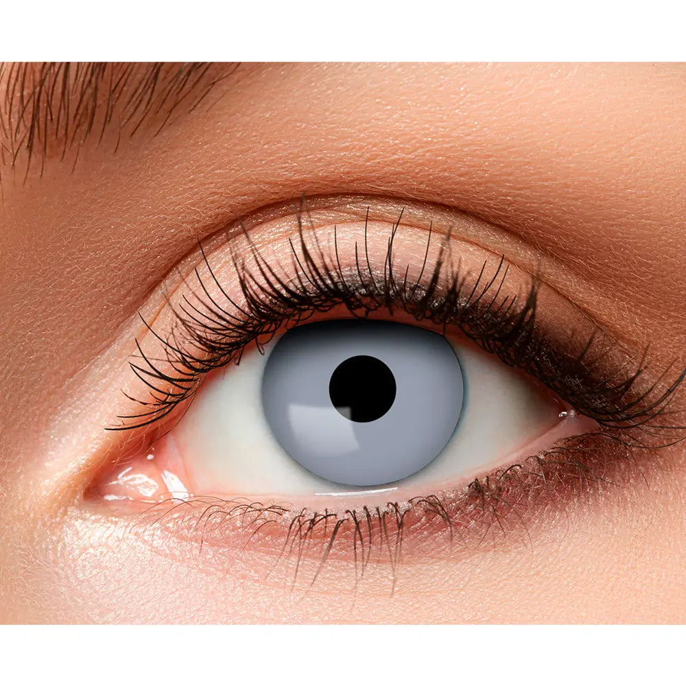 Lentilles Vampire - Grises glaciales - 1 semaine