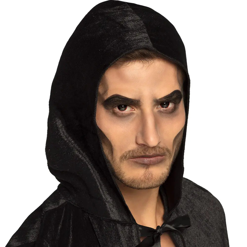 Lentilles Démon - Noires iris rouge - 1 semaine