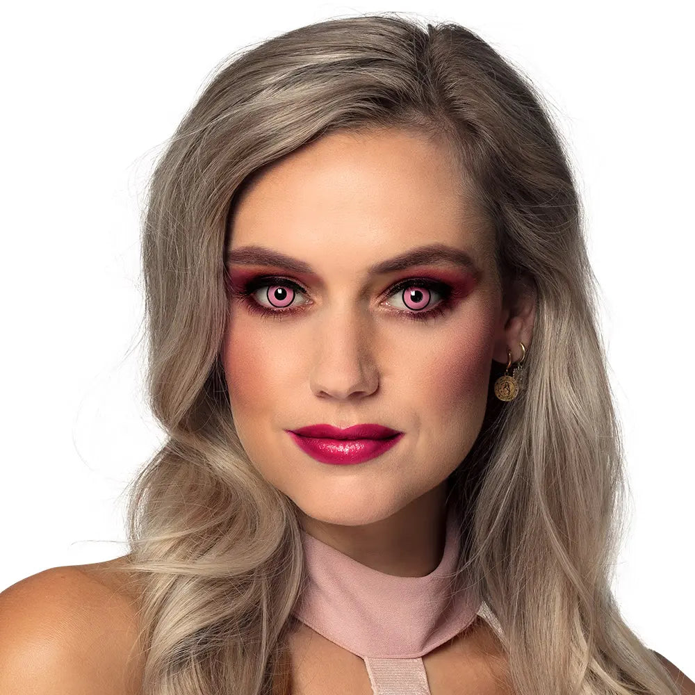 Lentilles Femme fatale - Roses intenses - 1 semaine