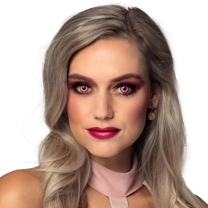 Lentilles Femme fatale - Roses intenses - 1 semaine