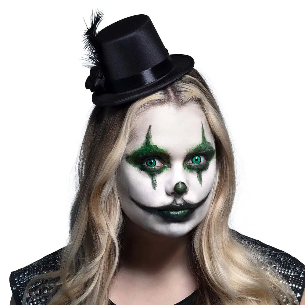 Lentilles Freaky clown - Vertes intenses - 1 semaine