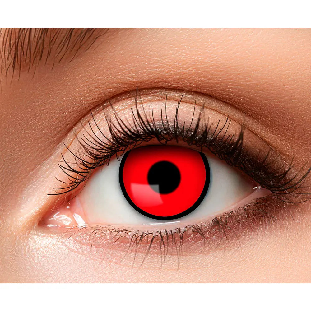 Lentilles Freak - Rouges intenses - 1 semaine