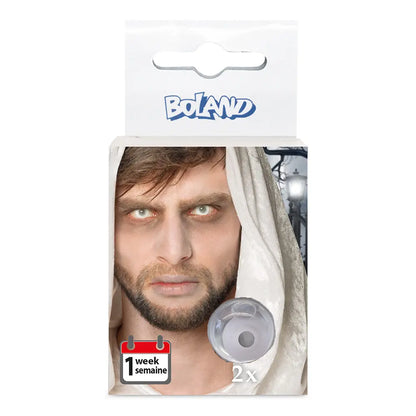 Lentilles Fantôme - Blanches spectrales - 1 semaine