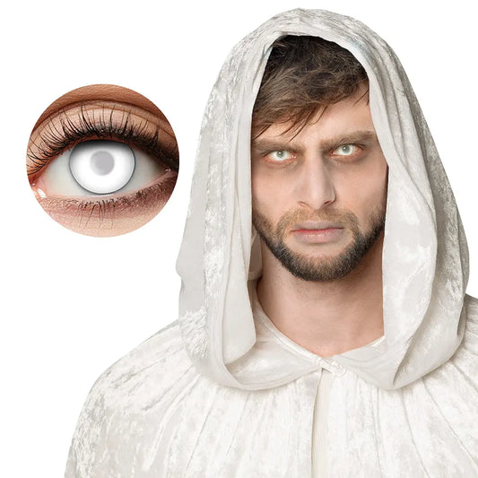 Lentilles Fantôme - Blanches spectrales - 1 semaine