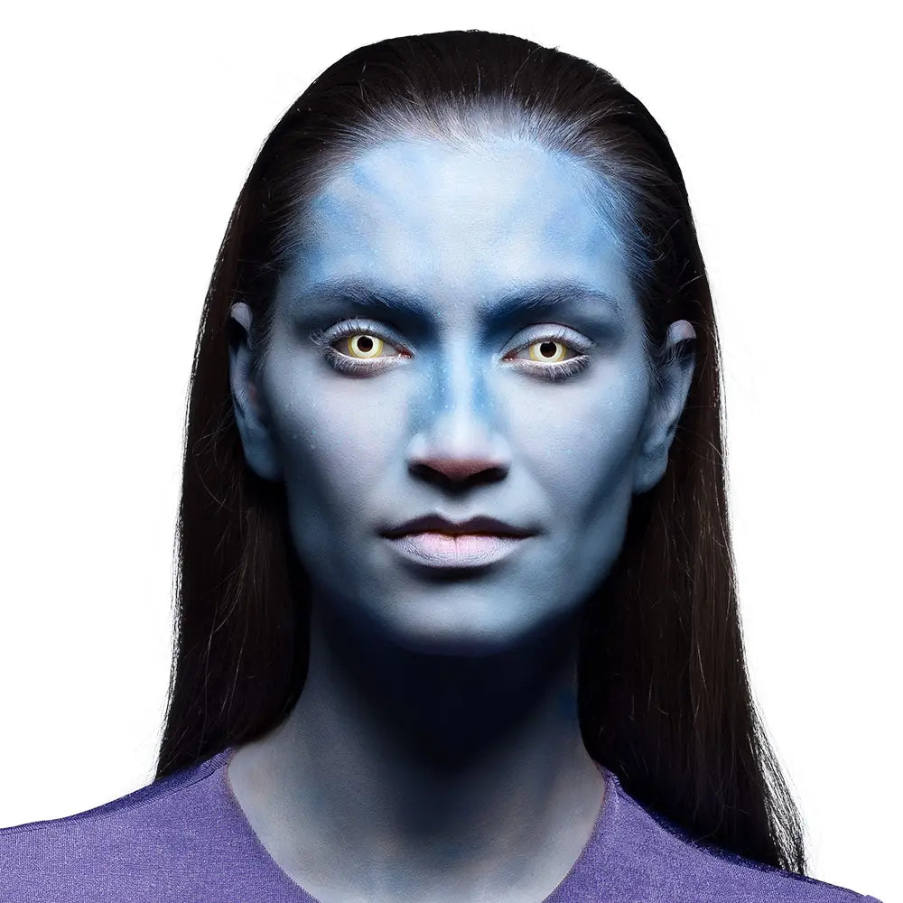 Lentilles Dark fairy - Jaunes iris noir - 1 semaine