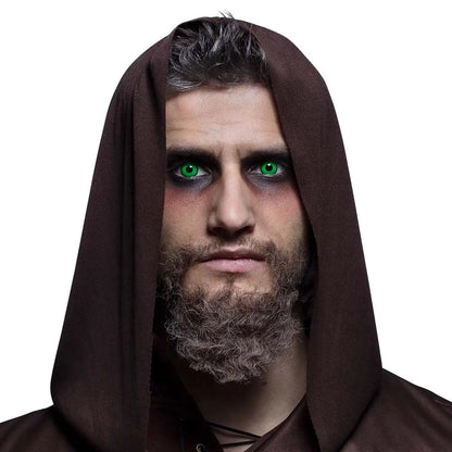 Lentilles Occultiste - Vertes intenses - 1 semaine