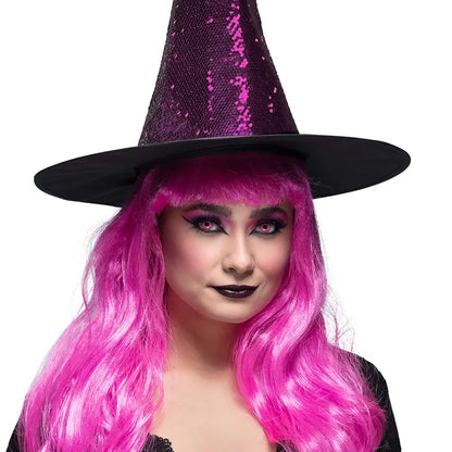 Lentilles Sorcière - Rose et noir - 1 semaine