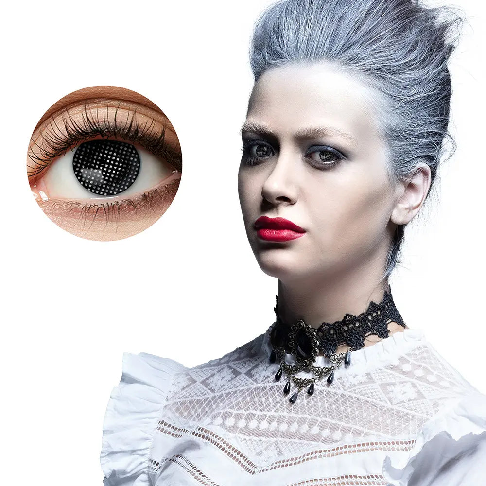 Lentilles Obscurité - Noir profond - 1 semaine