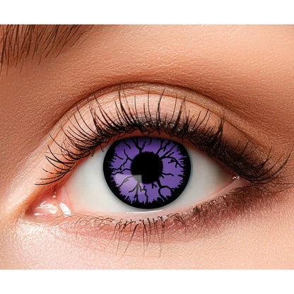 Lentilles Dark Angel - Violettes mystiques - 1 semaine