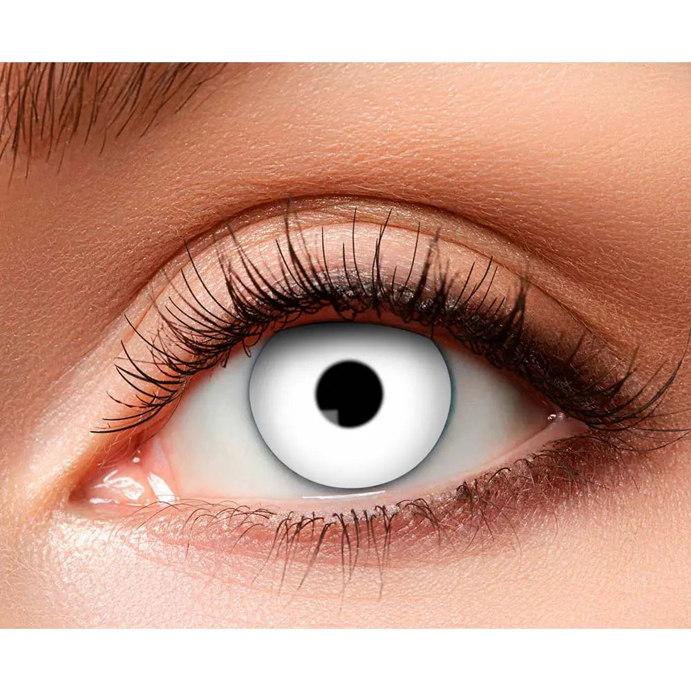 Lentilles Infected - Blanches effrayantes - 1 semaine