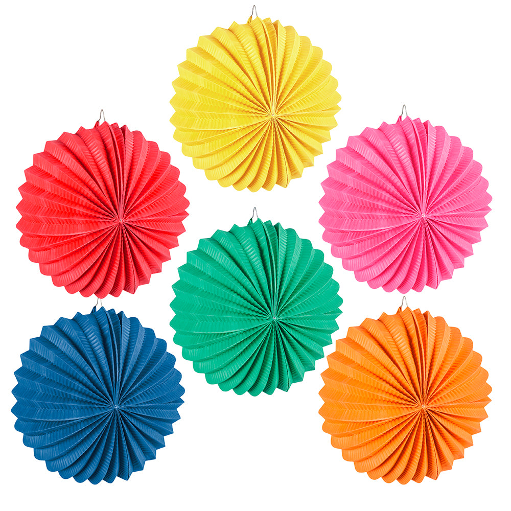 Set 12 Lanternes ballon en papier (22 cm)