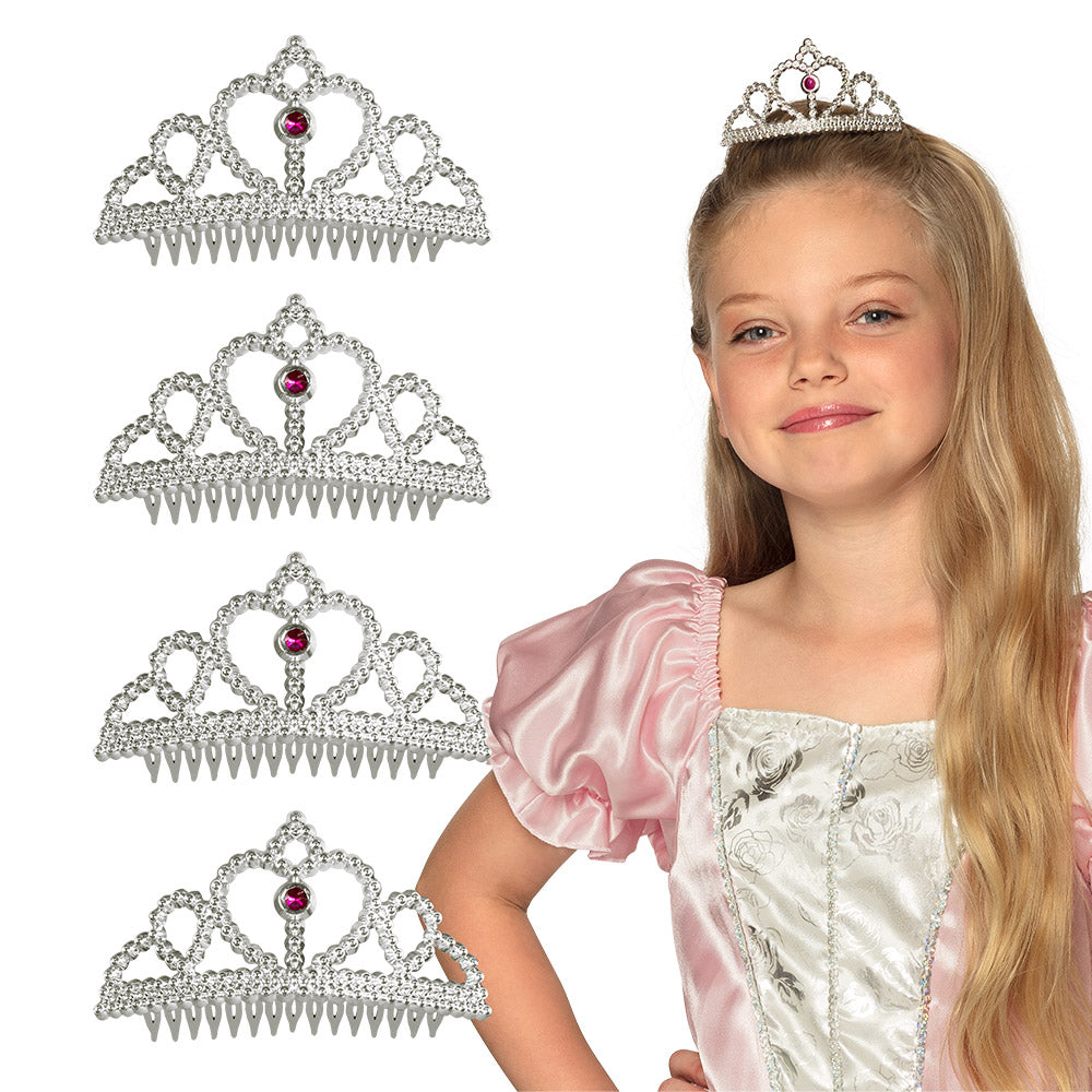 Set 4 Tiares princesse