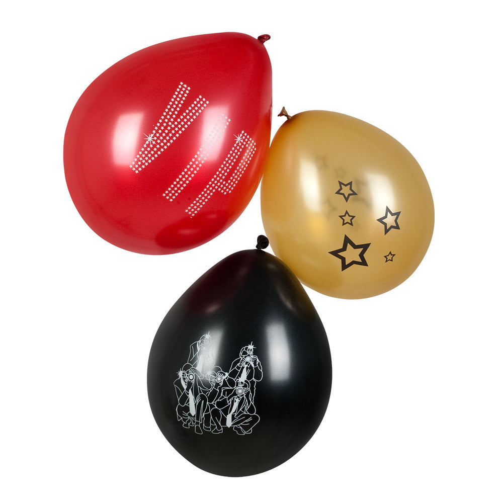 Set 6 Ballons en latex VIP