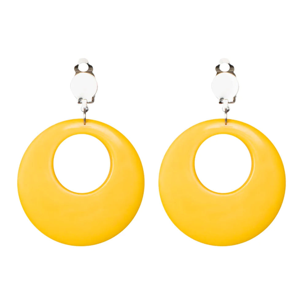 Paire Pendants d'oreille Hippie (Coloris au choix)