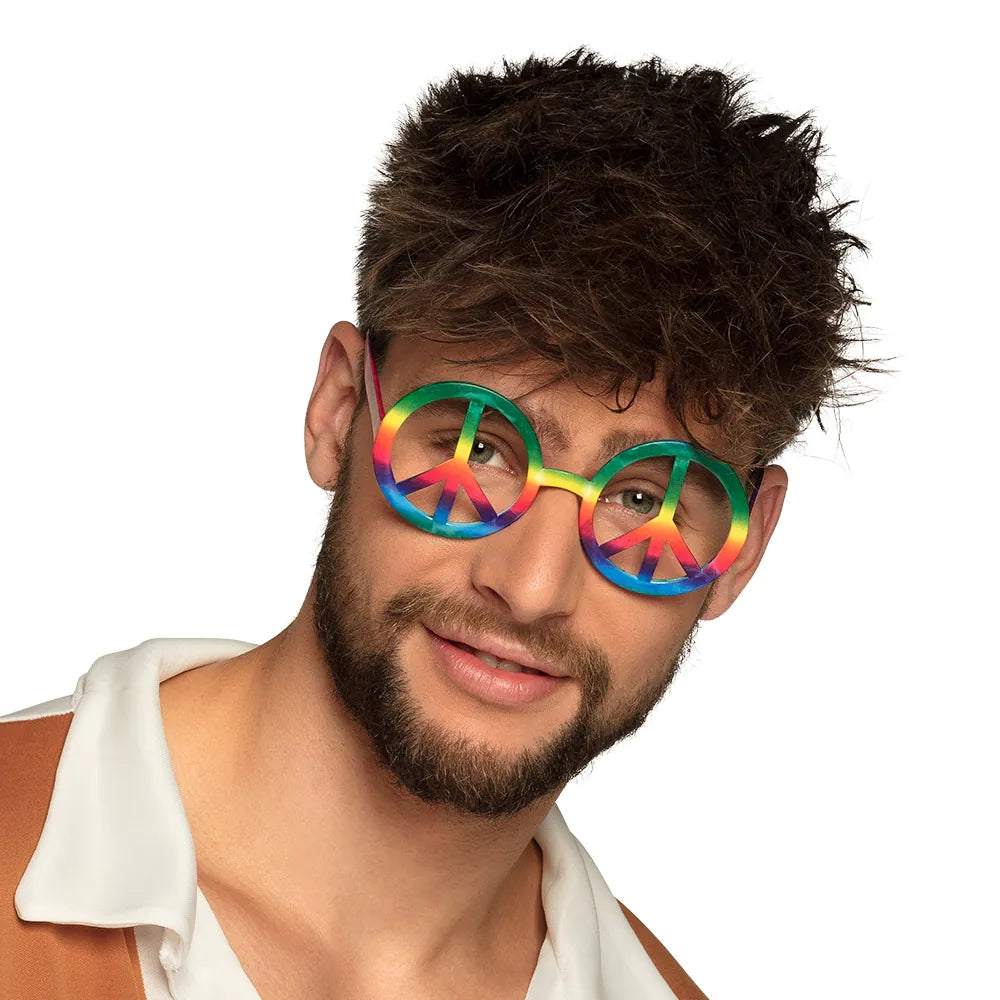 Set 3 Lunettes party Hippie