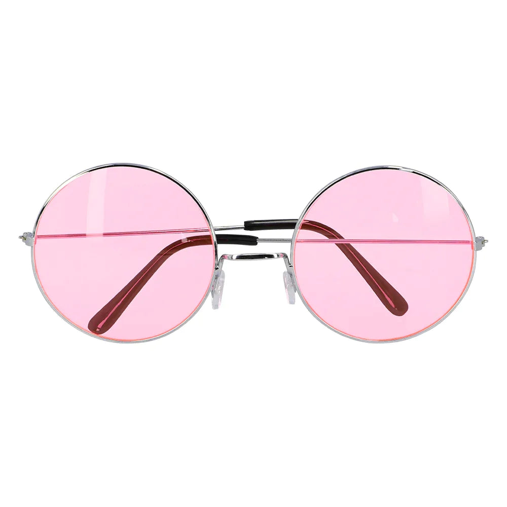 Pc. Lunettes party Hippie XL rose