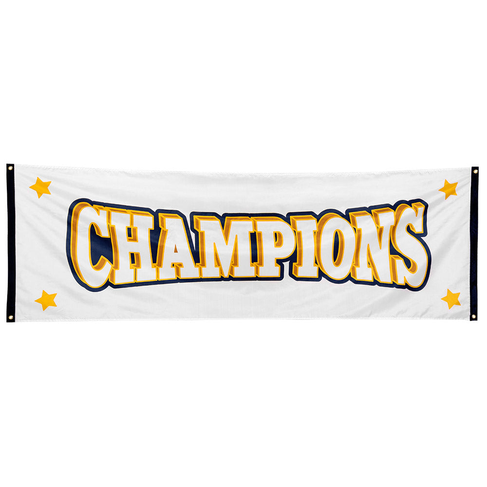 Bannière polyester 'Champions'