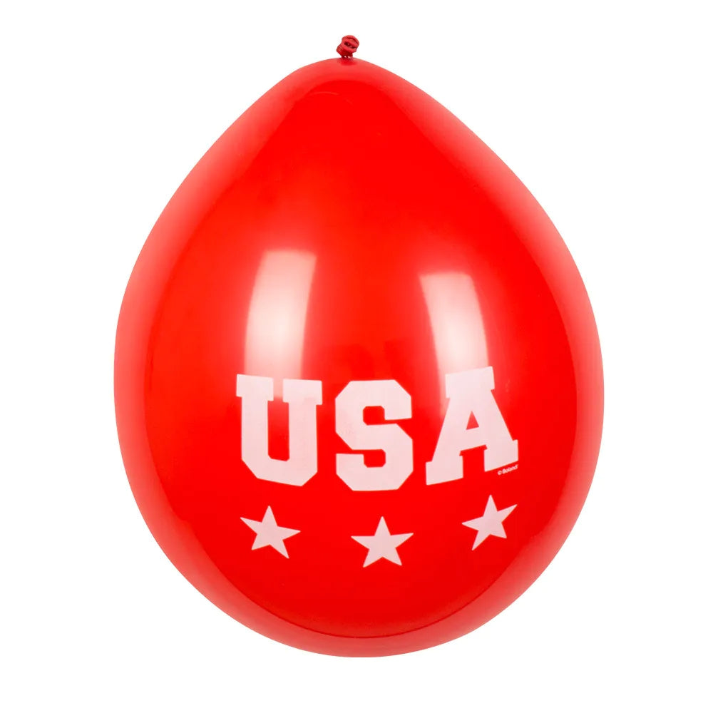 Set 6 Ballons en latex 'USA' america