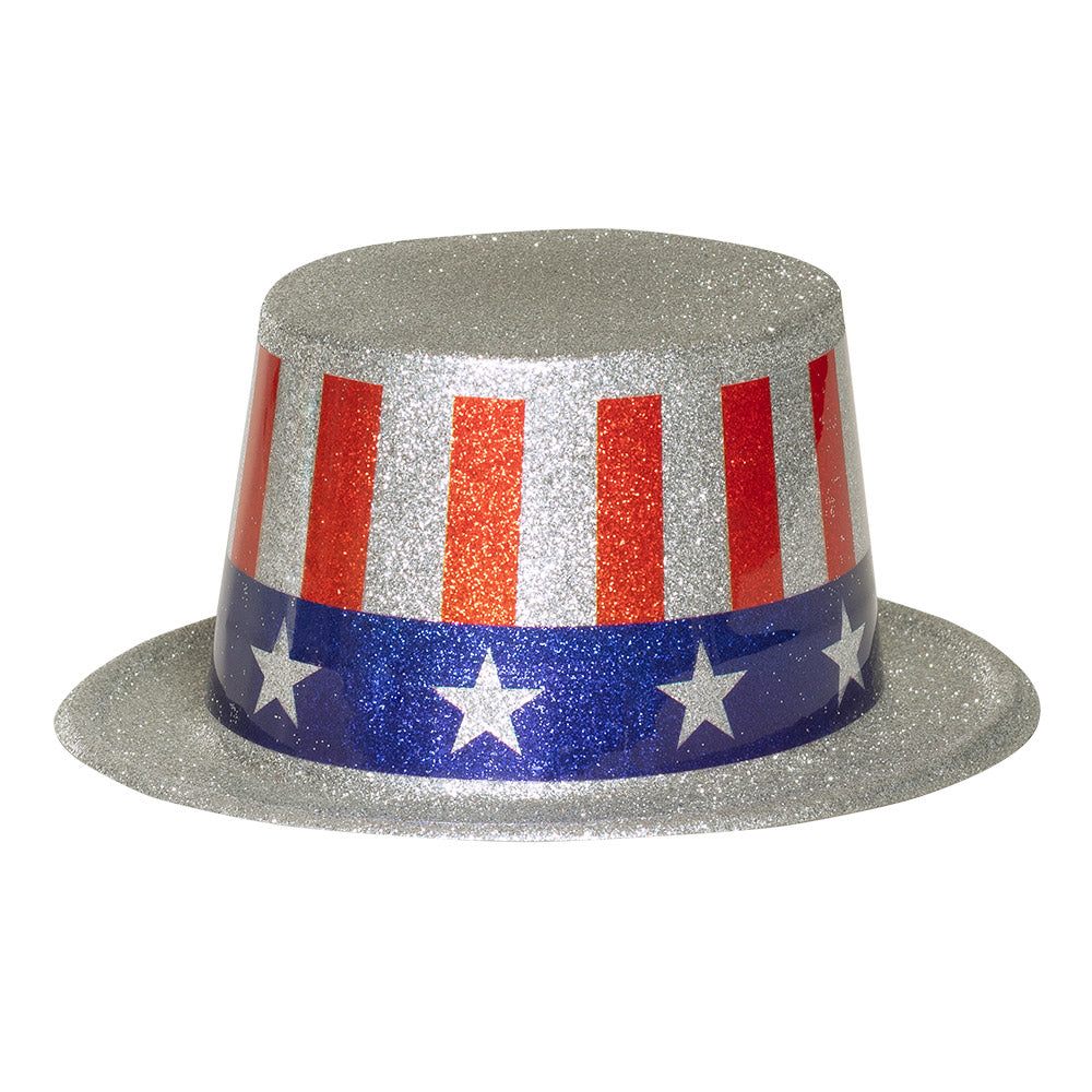 Chapeau Glitter USA