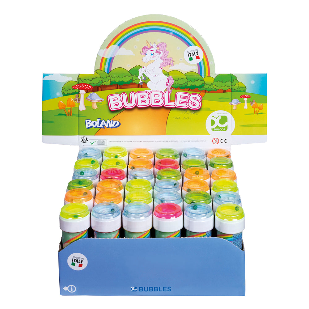 Pot de bulles de savon Licorne