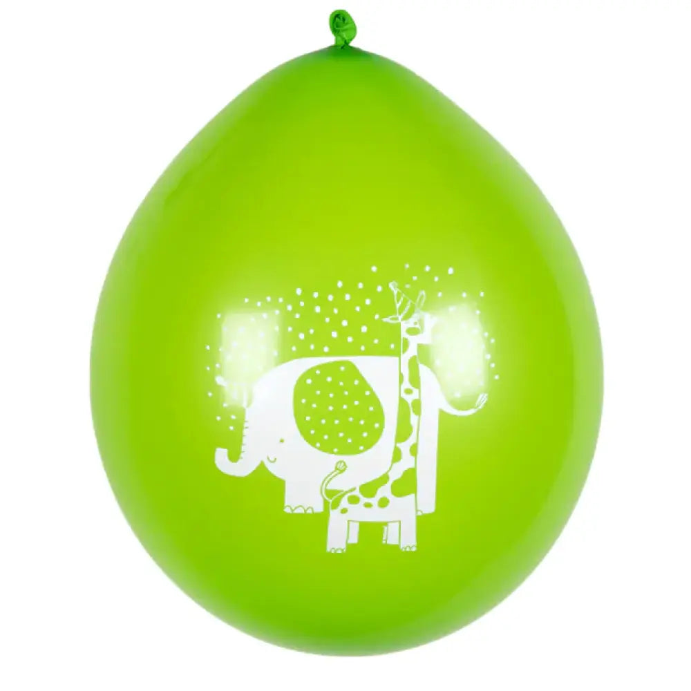 6 Ballons 25cm - Safari