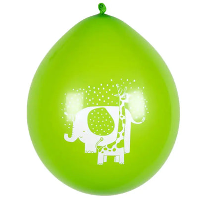 6 Ballons 25cm - Safari