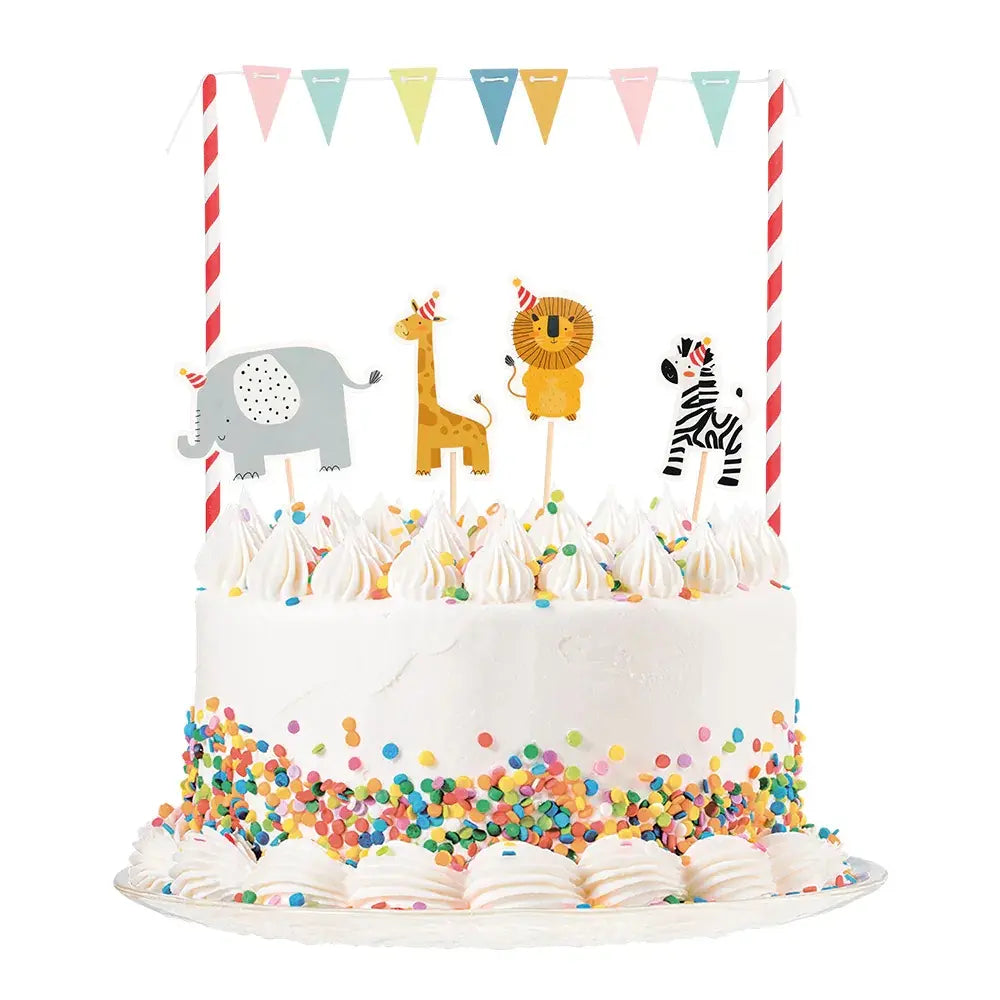 Kit Décoration de gâteau Safari