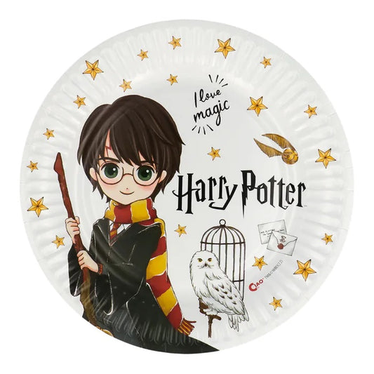 Set 8 Assiettes en papier Harry Potter (Ø 23 cm)