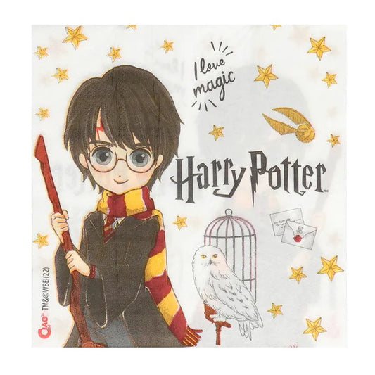 Set 20 Serviettes en papier Harry Potter (33 x 33 cm)