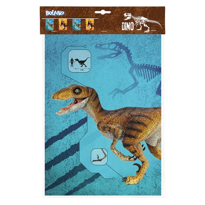 Guirlande de fanions papier T-Rex  (14 x 20 cm)(3 m)