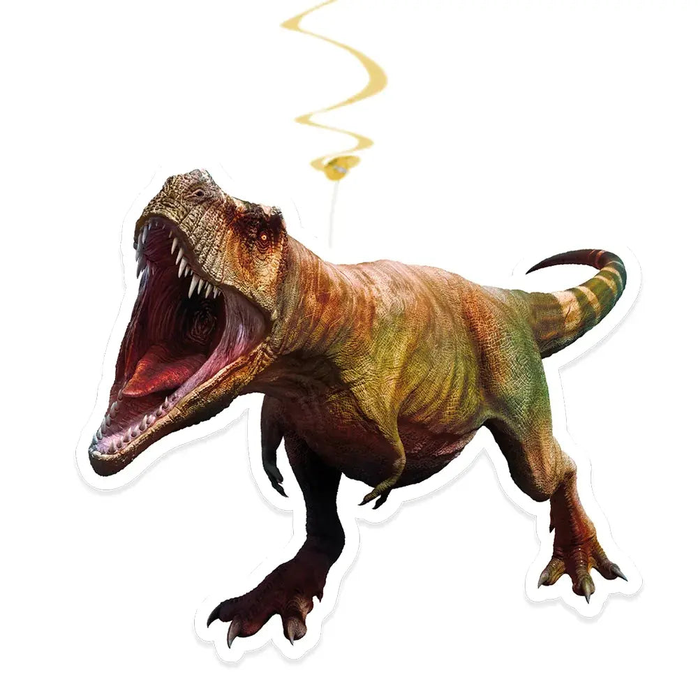 2 Swirl Décorations - T-Rex