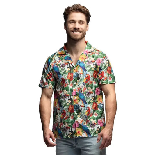 Chemise Homme Tropical - L