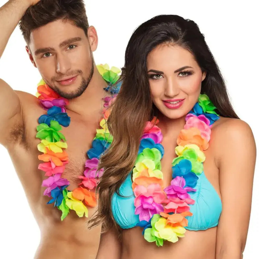 Collier Hawaïen à Fleurs - Ohana Deluxe