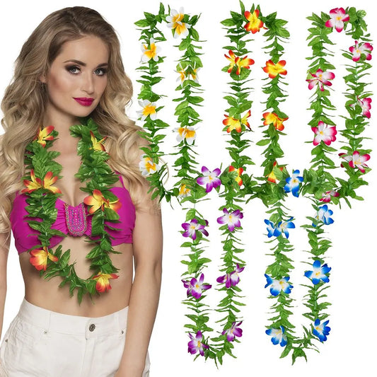 Collier Hawaïen à Fleurs - Lulani (Coloris au choix)