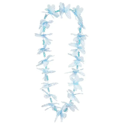 Collier Hawaïen à Fleurs - Lokahi avec des perles (Coloris au choix)