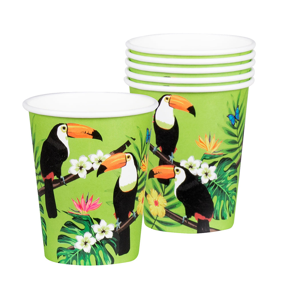 Set 6 Gobelets Toucan