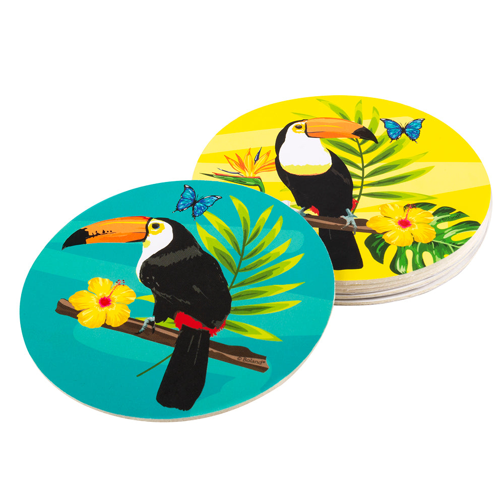 Set 6 Sous-bocks Toucan