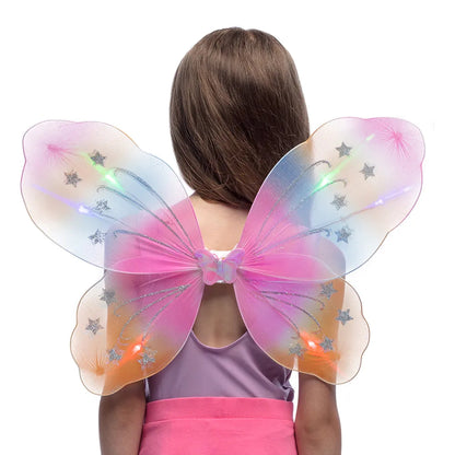 Pc. Ailes LED Fée papillon (47 x 41 cm)