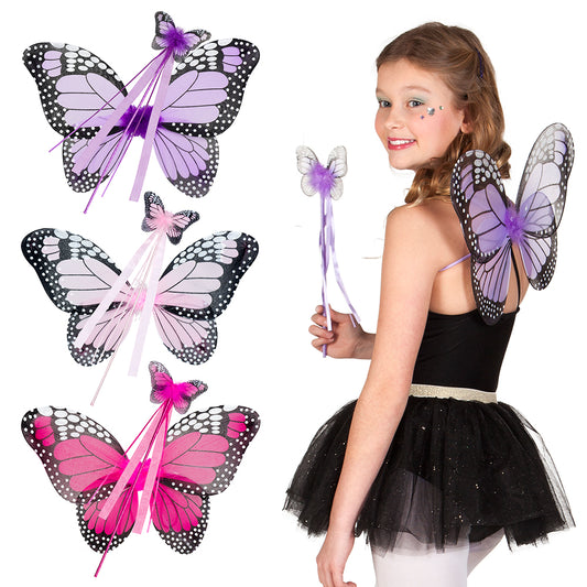 Set Papillon (ailes et baguette)