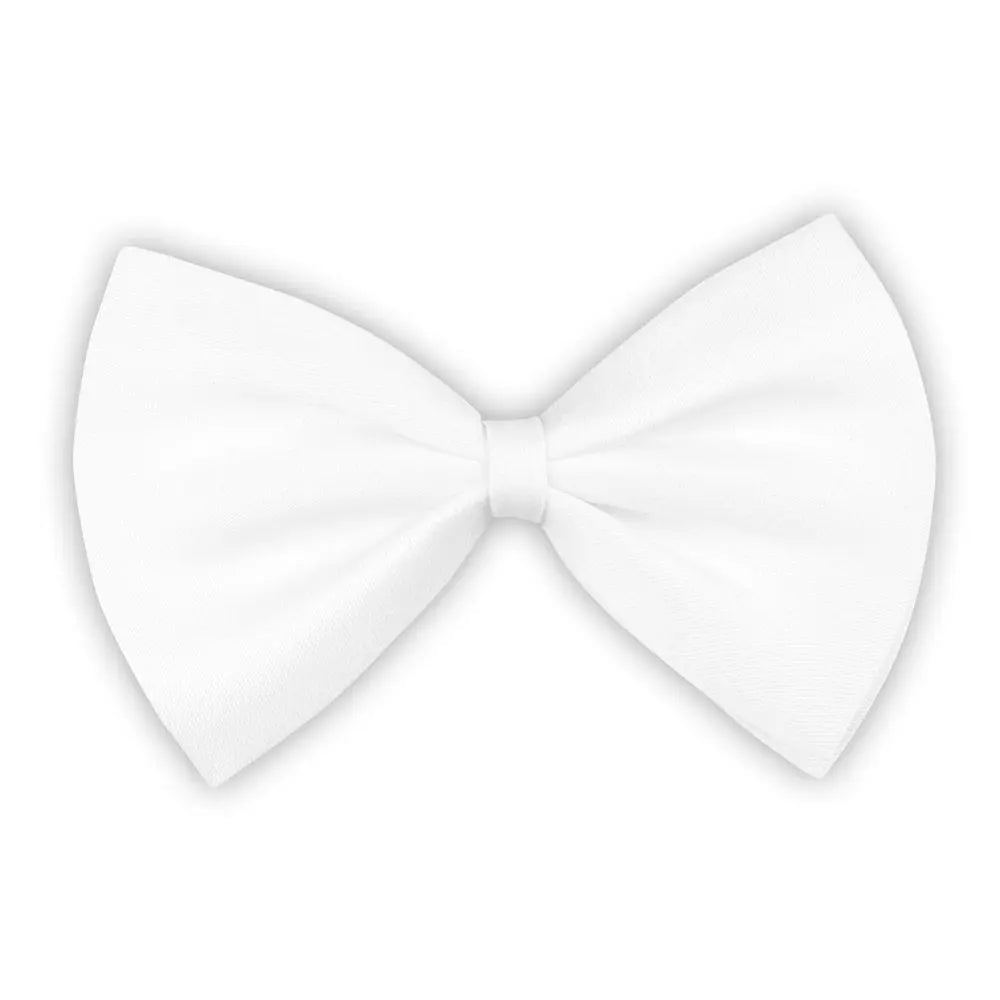 Nœud Papillon Blanc