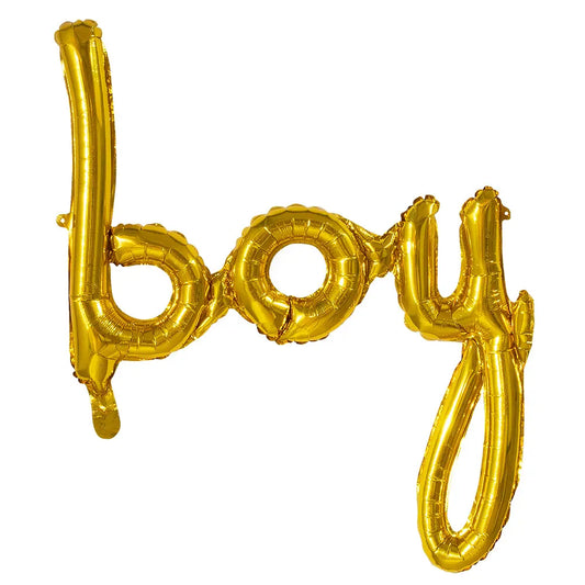 Ballon Alu 20x14cm - 'Boy'