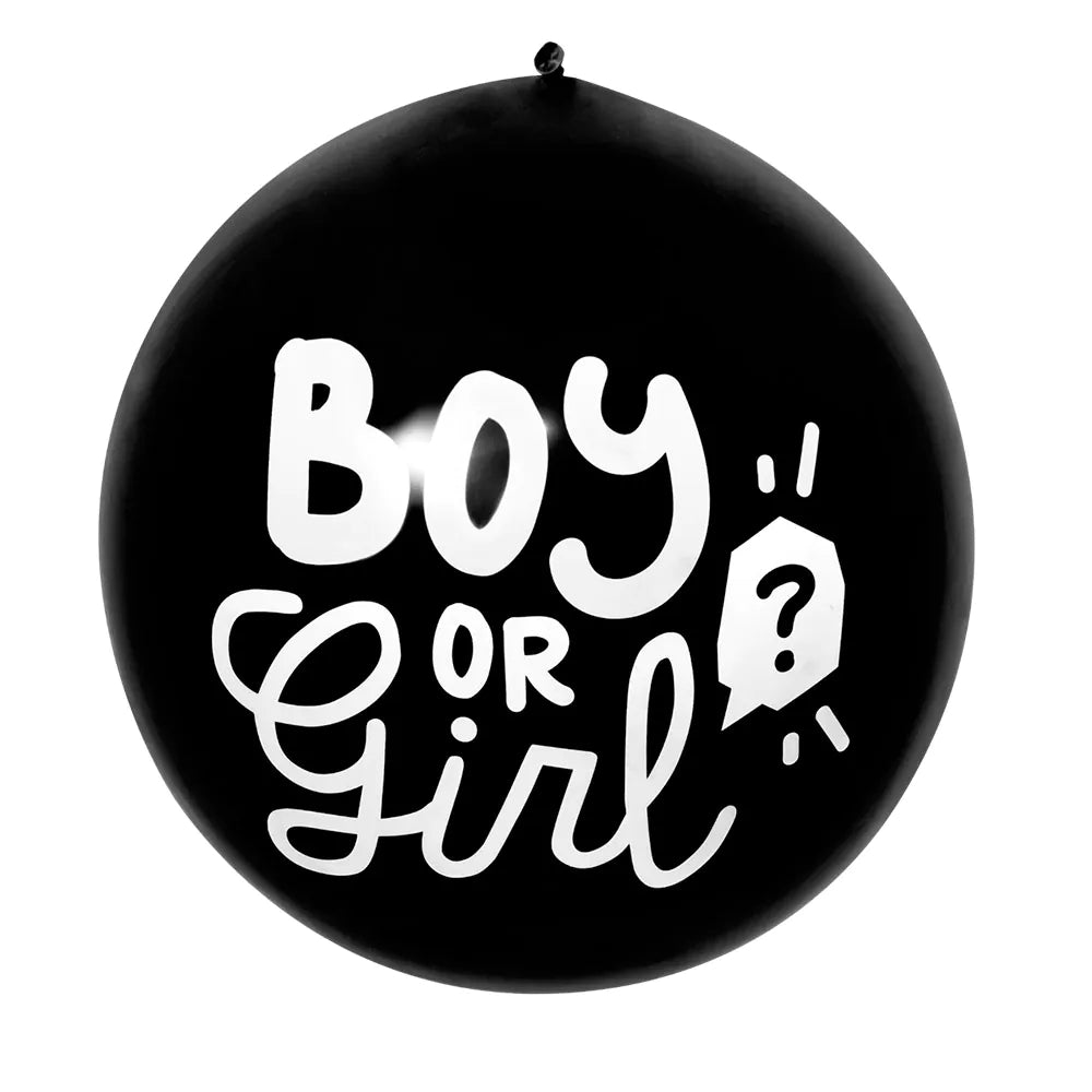 Ballon de confettis en latex 'Boy or Girl'