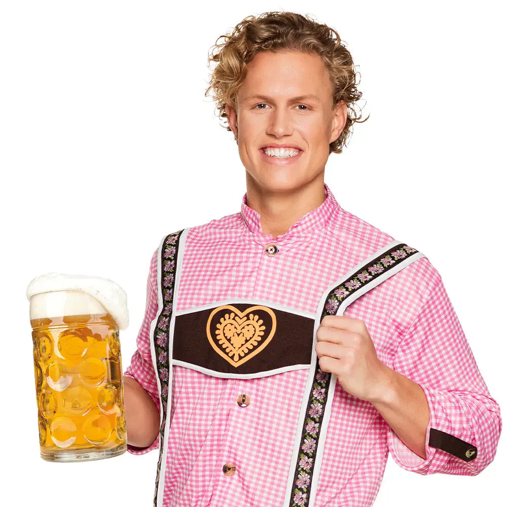 Chope de Bière en Verre XXL (1 litre)